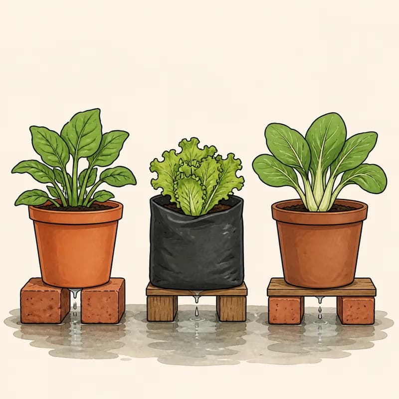 Angkat pot dari lantai