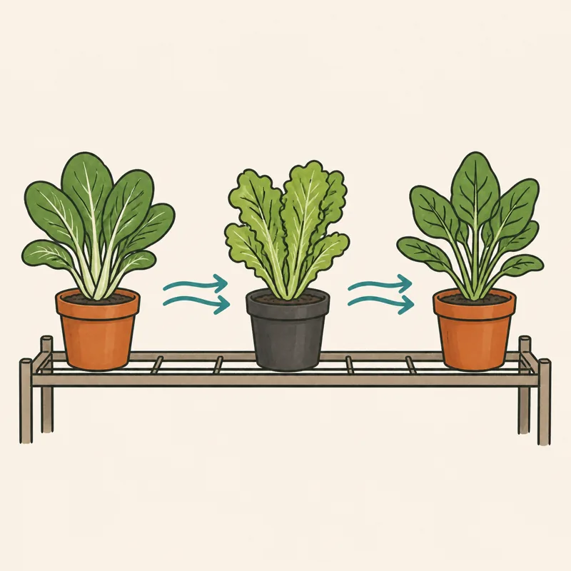 Renggangkan pot-potmu