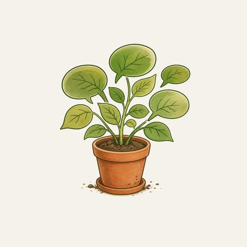 Tanamanmu bicara lewat daun